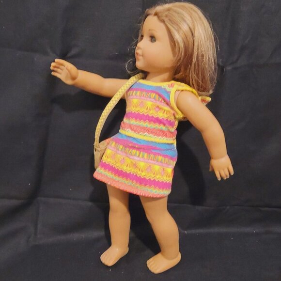 18" American Girl Lea Clark Doll 2016 Girl of the Year Original Outfit Haircut - Picture 13 of 15